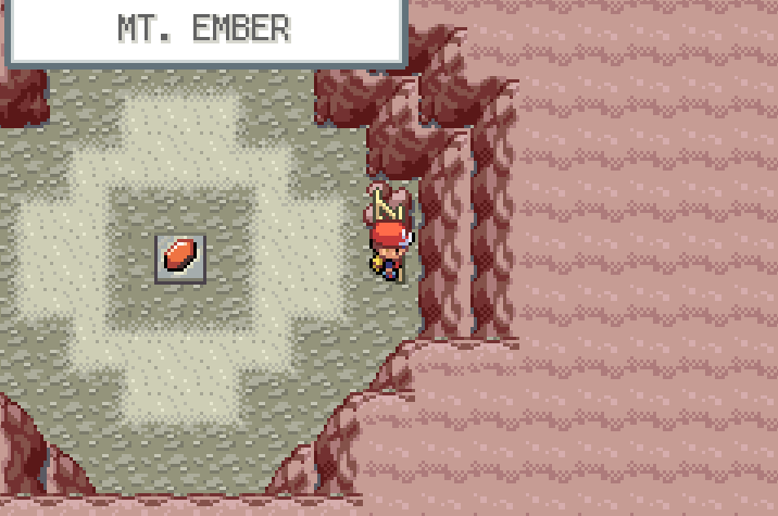 Red Gem Inside Mt Ember
